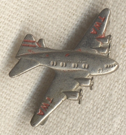 1940s TWA Stratoliner Lapel Pin