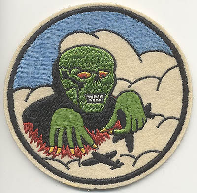 b1054 WW 2 US Army Air Force 92nd Fighter Squadron Patch CBI leather USAAF R12B 