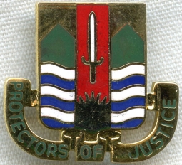 1960s US Army 437th Military Police Battalion (MP Bn) DI