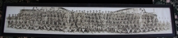 US Army 43rd Co, 151st Depot Brigade Camp Devens, Massachusetts Panoramic Photograph from 1918