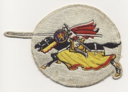 WWII Patch for US AAF 444th Fighter Squadron, 328th Fighter Group, 4th AF