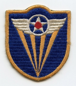 Scarce Early WWII USAAF 4th Air Force "Horizontal Weave" Patch Variant