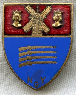 1930s 4th Regiment New York State Guard (NYG) DI by H. R. Newcombe & Co.