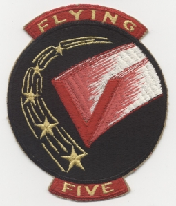 1950s US Navy Training Squadron 5 (VT-5) Patch