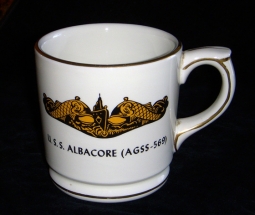 1950s USS Albacore Submariner's Coffee Mug