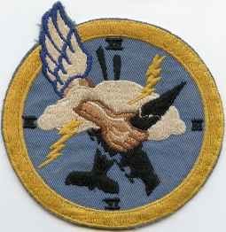Ca. 1954 USAF 539th Fighter-Interceptor Squadron Jacket Patch