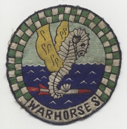 Early 60s Japanese-Made US Navy VA-55 Attack Squadron Jacket Patch NO LONGER AVAILABLE