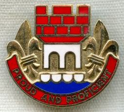 1960s US Army 549th Engineer Battalion DI by Meyer