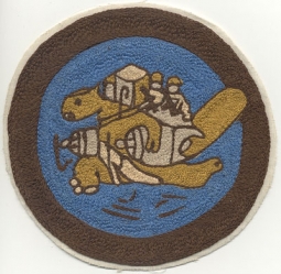 WWII USAAF 54th Troop Carrier Squadron, 64th TG, 315th TCG, 4th & 11th AF Patch