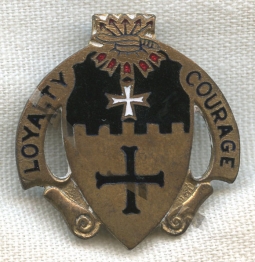 1950s US Army 5th Cavalry Regiment "Black Knights" DI