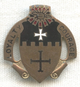 1950s US Army 5th Cavalry Regiment "Black Knights" DI by Meyer