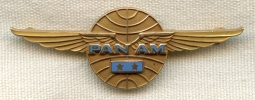 1960s Gold-Filled Pan Am Pilot Wing by Balfour