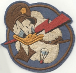 WWII USAAF 63rd Troop Carrier Sqd., 403rd Troop Carrier Group, 13th AF Disney Design