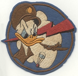 63rd Troop Carrier Squadron, 403 TCG, 13th Air Force Aussie-Made Disney Design Patch