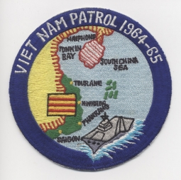 1964-1965 Japanese-Made US Navy Carrier Patrol Patch