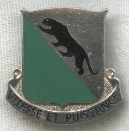 1960s US Army 69th Armor Regiment DI