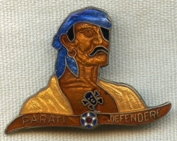 Ca. 1930 US Air Corps 6th Bomb Group DI. Early Pinback, No Maker.
