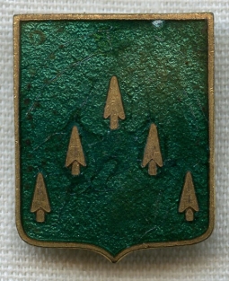 Early 1950s US Army 70th Tank Battalion DI Pinback