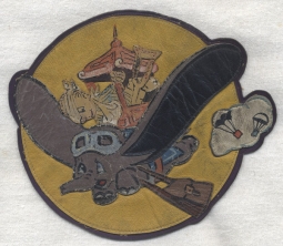 WWII USAAF 71st Liaison Sq, 10th, 14th AF CBI-Made Disney Design Patch
