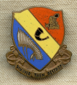 WWII German-Made DI for US Army 776th Tank Destroyer Battalion