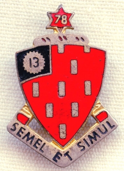 1960s US Army 78th Field Artillery Regiment DI by Denmark