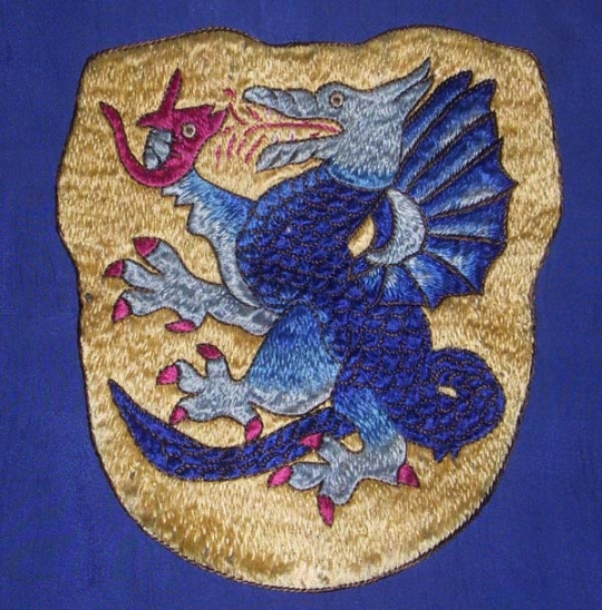 Fabulous USAAF 81st Fighter Group, 14th AF Silk Chinese Embroidered Scarf