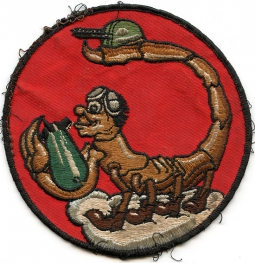 Rare WWII 834th B.S. 486th B.G. 8th AF USAAF Jacket Patch D-Day Unit