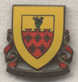 WWII US Army 85th Field Artillery Battalion Italian-Made DI