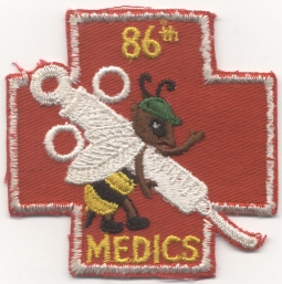 United States Army 86th Medical Batallion Pocket Patch