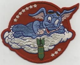WWII USAAF 873rd Bomb Squadron, 498th Bomb Group, 20th Air Force patch