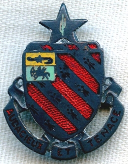 1940s US Army 8th Field Artillery Regiment DI