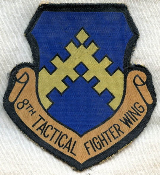 8th TAC FIGHTER  SQUADRON  patch USAF US Air Force