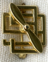 Circa 1940s Lapel Pin for "Ninety-Nines" Aviatrix Club