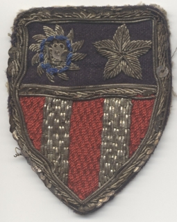 WWII Bullion United States AAF Shoulder Patch made in CBI Theater
