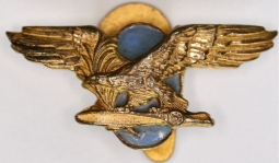 Italian Air Force Memorial Pin for a Downed Pilot
