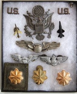 Interesting Korean War USAF Jet Fighter Pilot Insignia Grouping