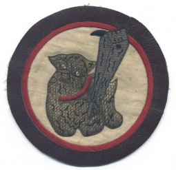 WWII 82nd Bomb Squadron, 12th Bomb Group, 10th Air Force CBI-Made Patch