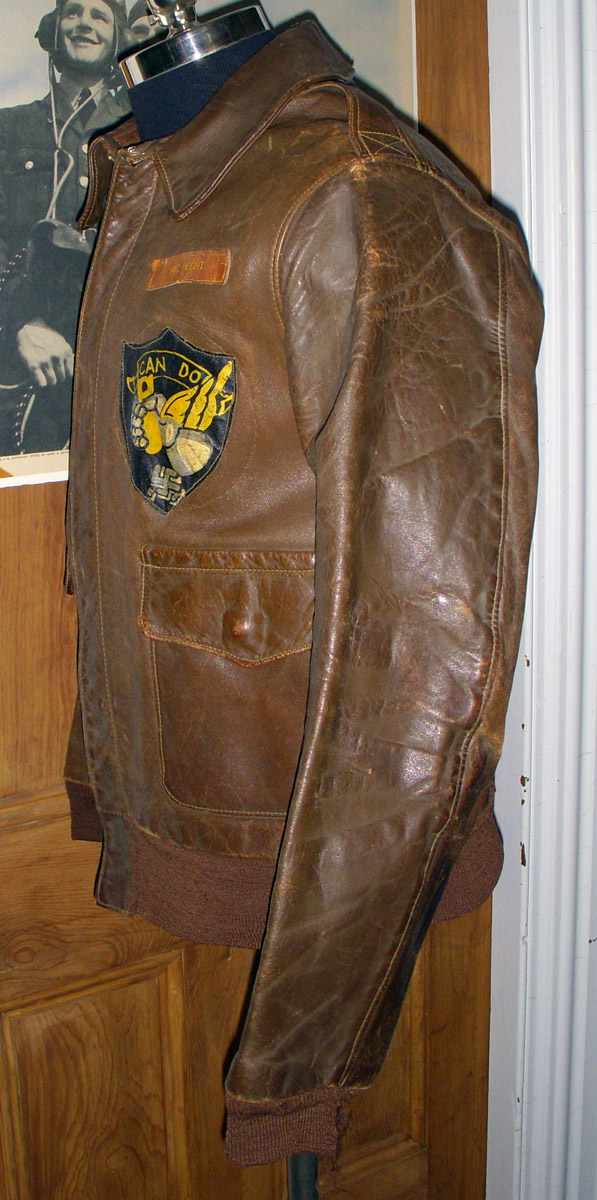 8th AF A-2 Flight Jacket of Gunner of Famous 305th BG B-17 STAG PARTY ...