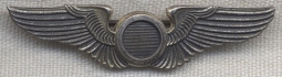 Rare WWII USAAF Observer Shirt-Size Wing by Balfour in Dazzler Style