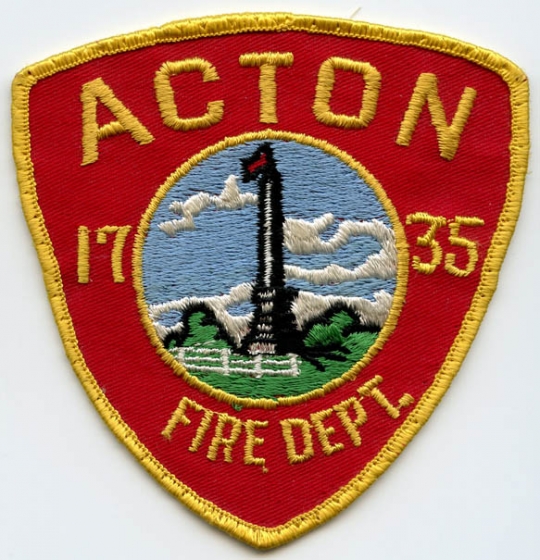1970's Acton (Massachusetts) Fire Department Patch