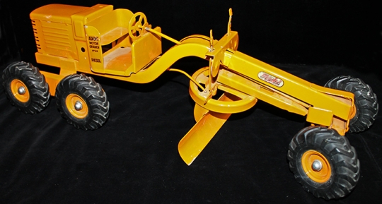 Great Ca. 1948 - 1949 Doepke Model Toys Adams Motor Grader
