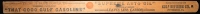 Great 1910's Gulf Gasoline Gauge for Ford Model T Automobiles