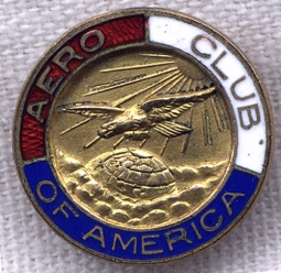 Early Aero Club of America Lapel Pin
