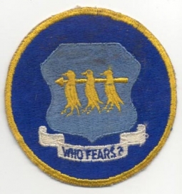 Circa 1950 USAF 301st Bomb Group Patch
