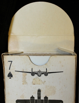 WWII Int. Aircraft Silhouette Spotter Cards by U.S. Playing Card Co. Classic WWII Aircraft