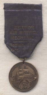 1930 US Air Service Mechanics Reunion Medal (Boston, Massachusetts)