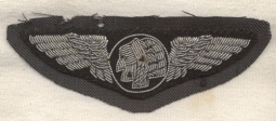 Early 1960s Mohawk Airlines Bullion Pilot Wing