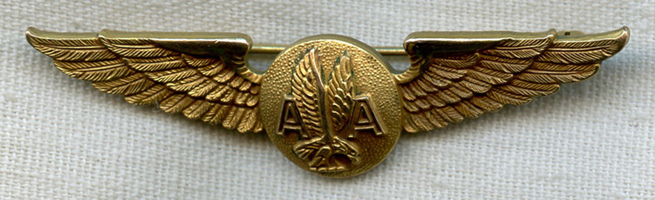 gold-filled-american-airlines-first-officer-5th-issue-eagle-right-wing-by-balfour-flying