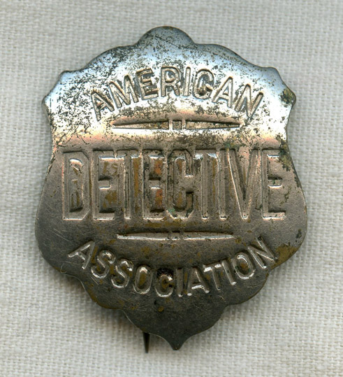 アンティーク　バッジ　Detective Badge FACTION 607 アンティーク バッジ Detective Badge FACTION 607 IMG_2090__