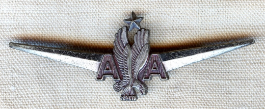 1960s American Airlines Pilot Wing